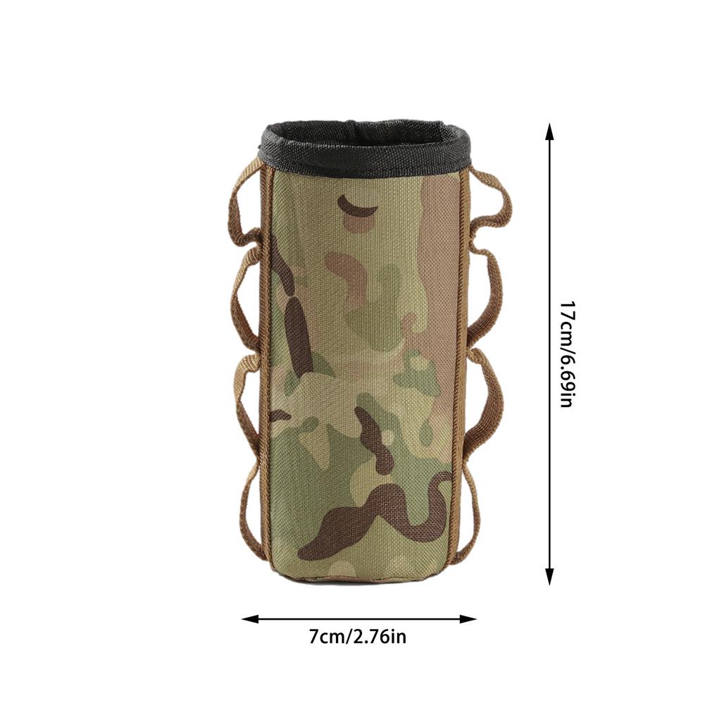 Ultralight Outdoor Camouflage Camping Gas Tank Protect Cover Air Bottle Protective Case Tool Camping Equipment