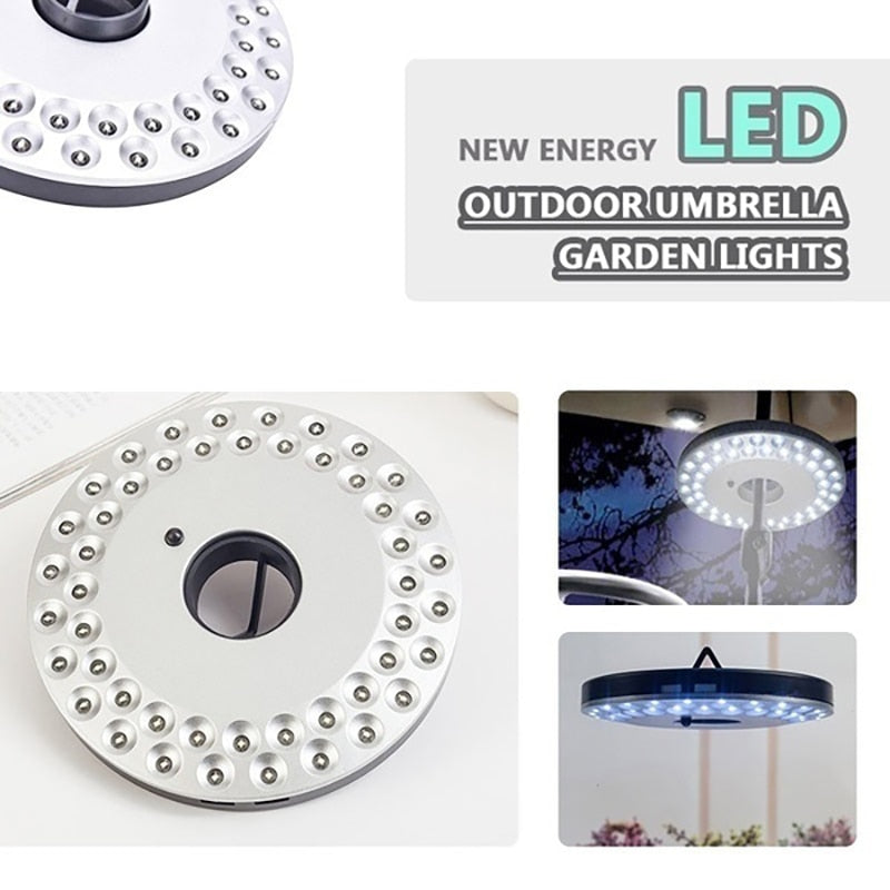 Dedicated To Camping Lights Durable Portable Pole Light 48/36/24 Led Bulb Outdoor Garden Lantern Poles Umbrella Night Lights