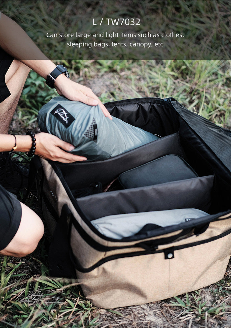 Camping Storage Bag picnic basket outdoor camping Lamps Gas Stove Gas Canister Pot carry bag storage sack Picnic Bag