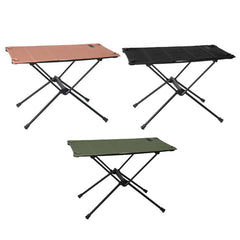 Outdoor folding table camping portable picnic table ultra light aluminum alloy self-driving barbecue table