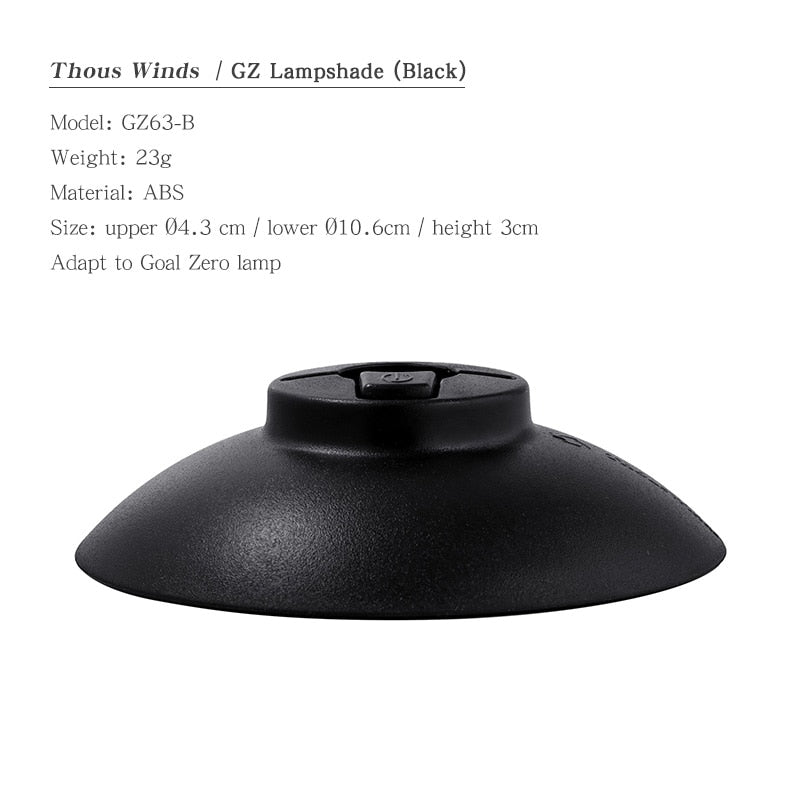 DIY Goal Zero Lantern Shade Designed For GoalZero Lighthouse Micro Flash Holder Lampshape Outdoor Camping