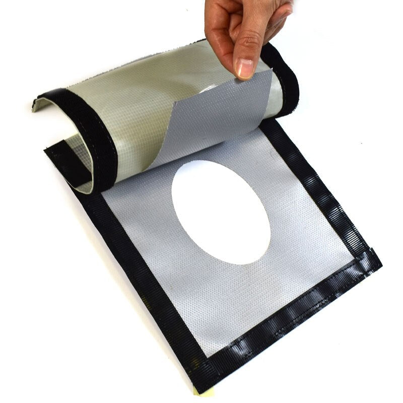 Tent Stove Jack Fire Resistant Pipe Vent Accessory Fire Stove Pipe Road Anti-scalding Protection Ring Camping Accesorios
