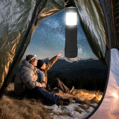 LED Camping Lantern - Portable Durable Tent Lights Emergency Light For Storm Rechargeable Flashlight Survival Kits For Hurrica