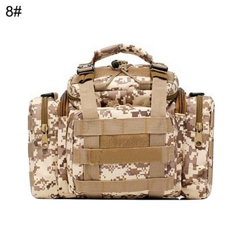 Fishing Tackle Bag Pack Waist Shoulder Waterproof Box Reel Lure Gear Storage