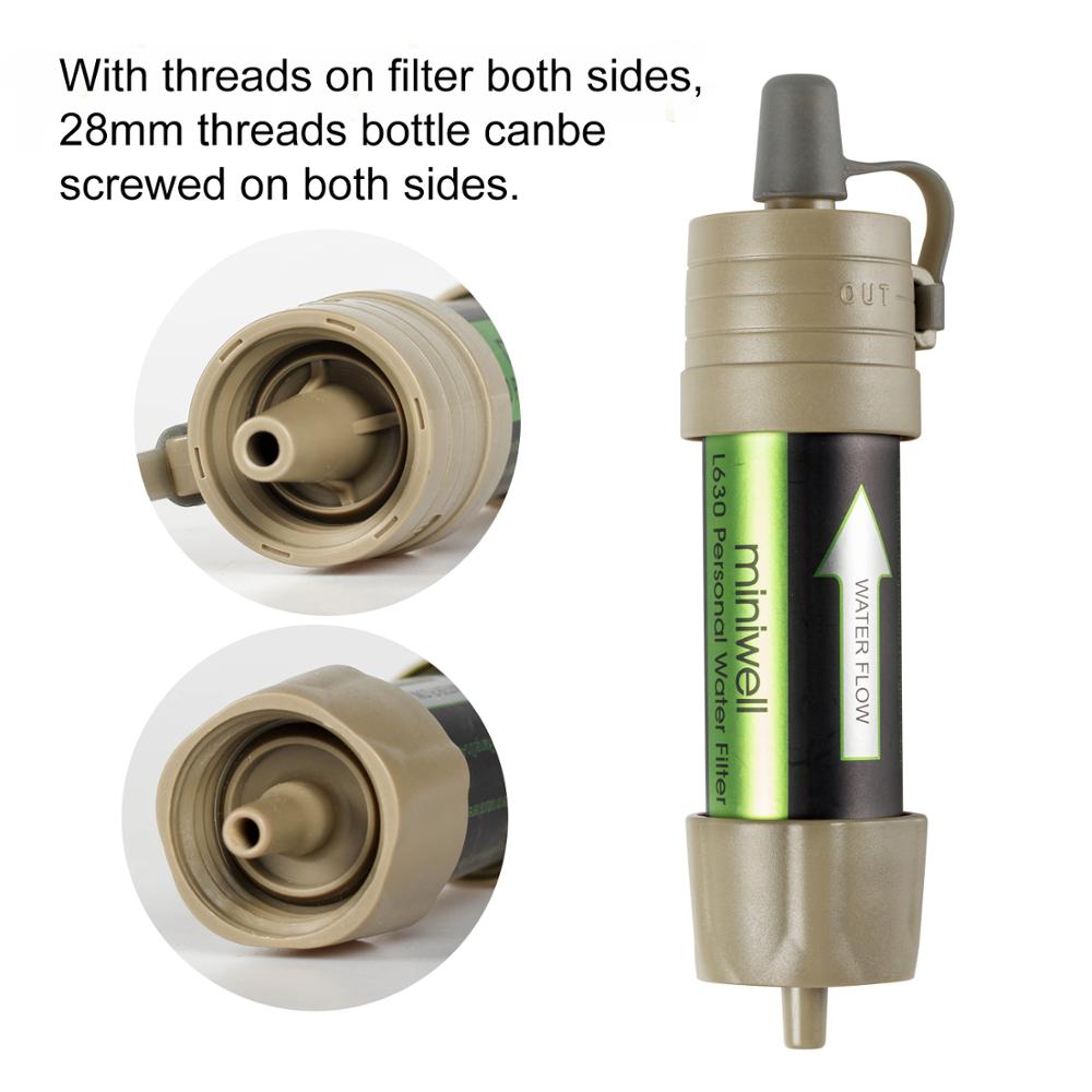 Outdoor water filter Gravity Water Filter System for hiking,camping,survival and travel