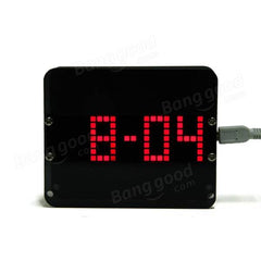 DIY C51 DS3231 Gravity Sensor LED Digital Phantom Desktop Clock Kit