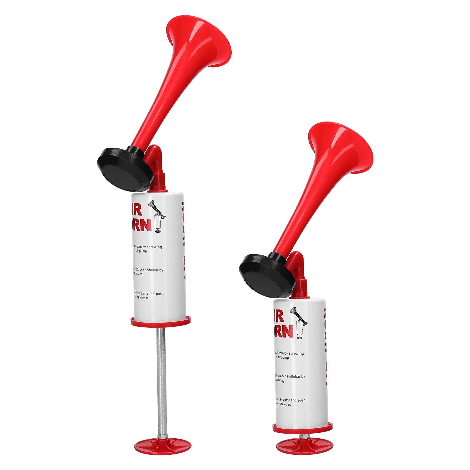 Handheld Air Horn Portable Air Pump Horn Loud Noise Maker Safety Alarm Horn for Sports Events Birthday Parties Graduation Boating
