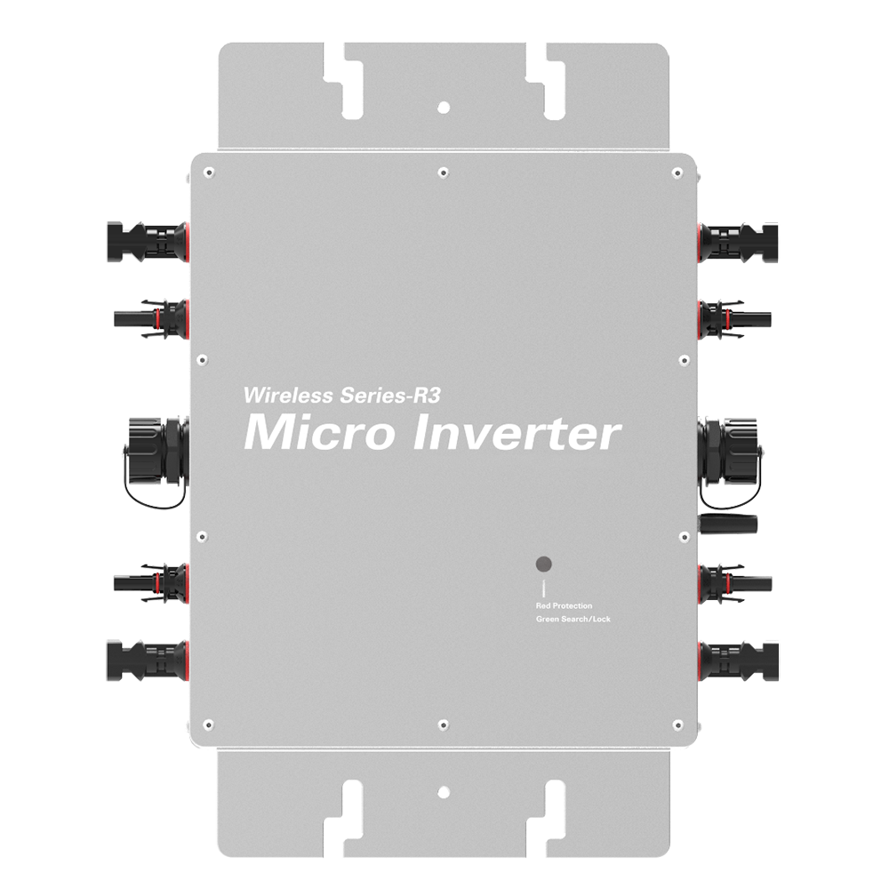 MPPT Solar On Grid Tie Inverter 1400W DC 22-60V to AC 120V230V with WIFI APP to Monitor