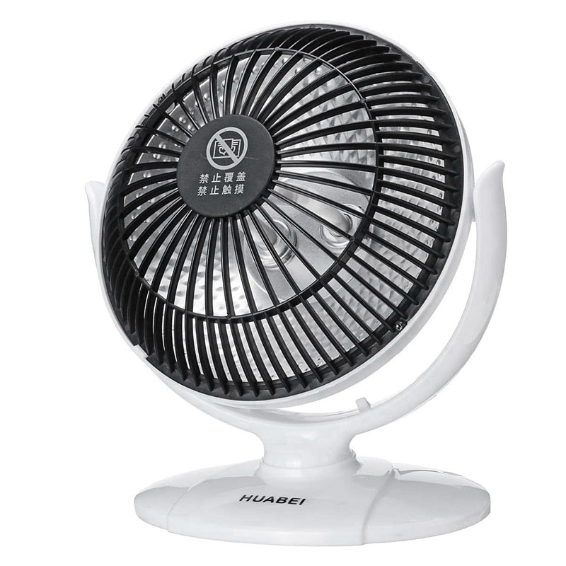 Compact Infrared Electric Heater: Portable Warm Fan for Home & Bathroom Winter Use