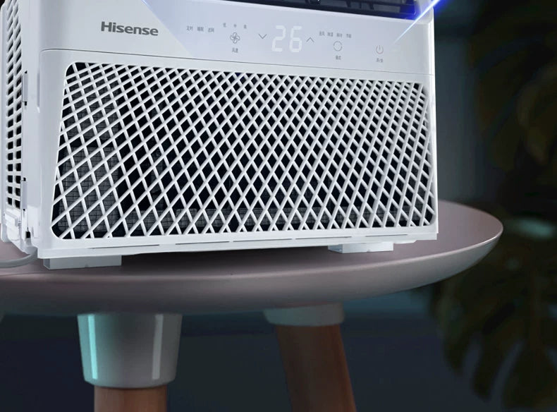Hisense海信窗式空调窗机大1匹1.5匹节能一体式厨房移动空调2954