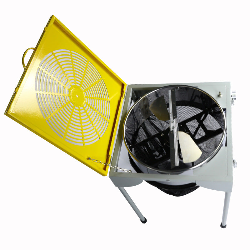 Greenzech Electric Bowl Leaf Trimmer 18" – 60W Adjustable Speed Desktop Trimming Machine with Collection Bag, 110V/220V