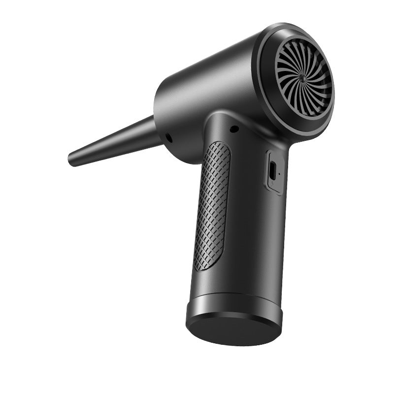 51,000RPM Cordless Electric Air Duster - Handheld Dust Blower for Keyboard/PC Cleaning with Brush | Rechargeable & Portable