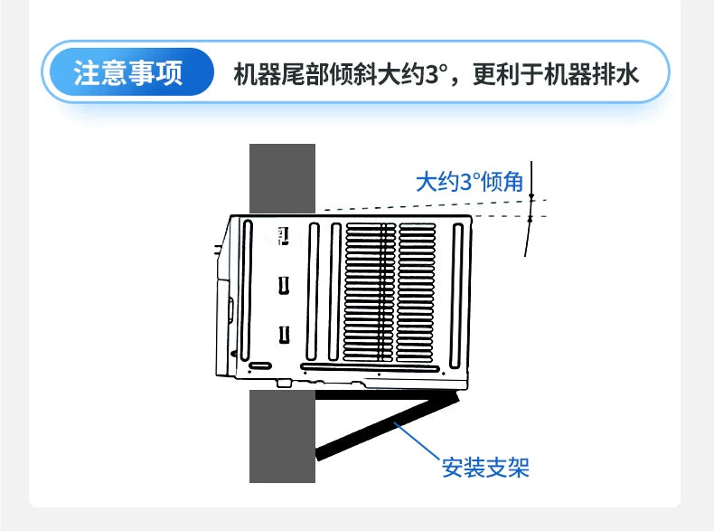 Hisense海信窗式空调窗机大1匹1.5匹节能一体式厨房移动空调2954