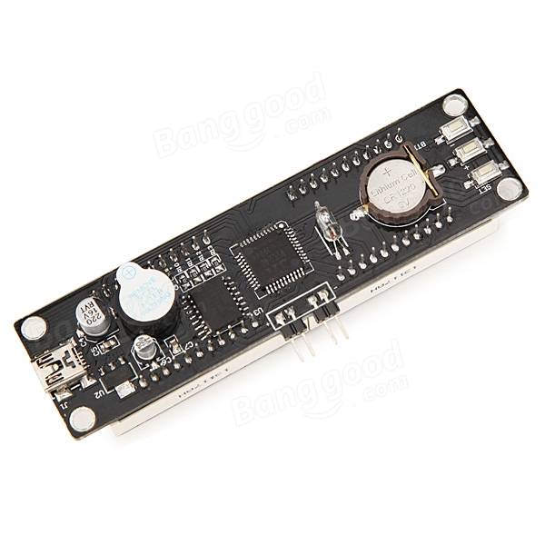 DIY C51 DS3231 Gravity Sensor LED Digital Phantom Desktop Clock Kit