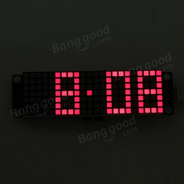 DIY C51 DS3231 Gravity Sensor LED Digital Phantom Desktop Clock Kit
