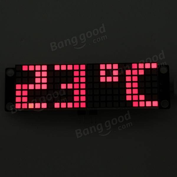 DIY C51 DS3231 Gravity Sensor LED Digital Phantom Desktop Clock Kit