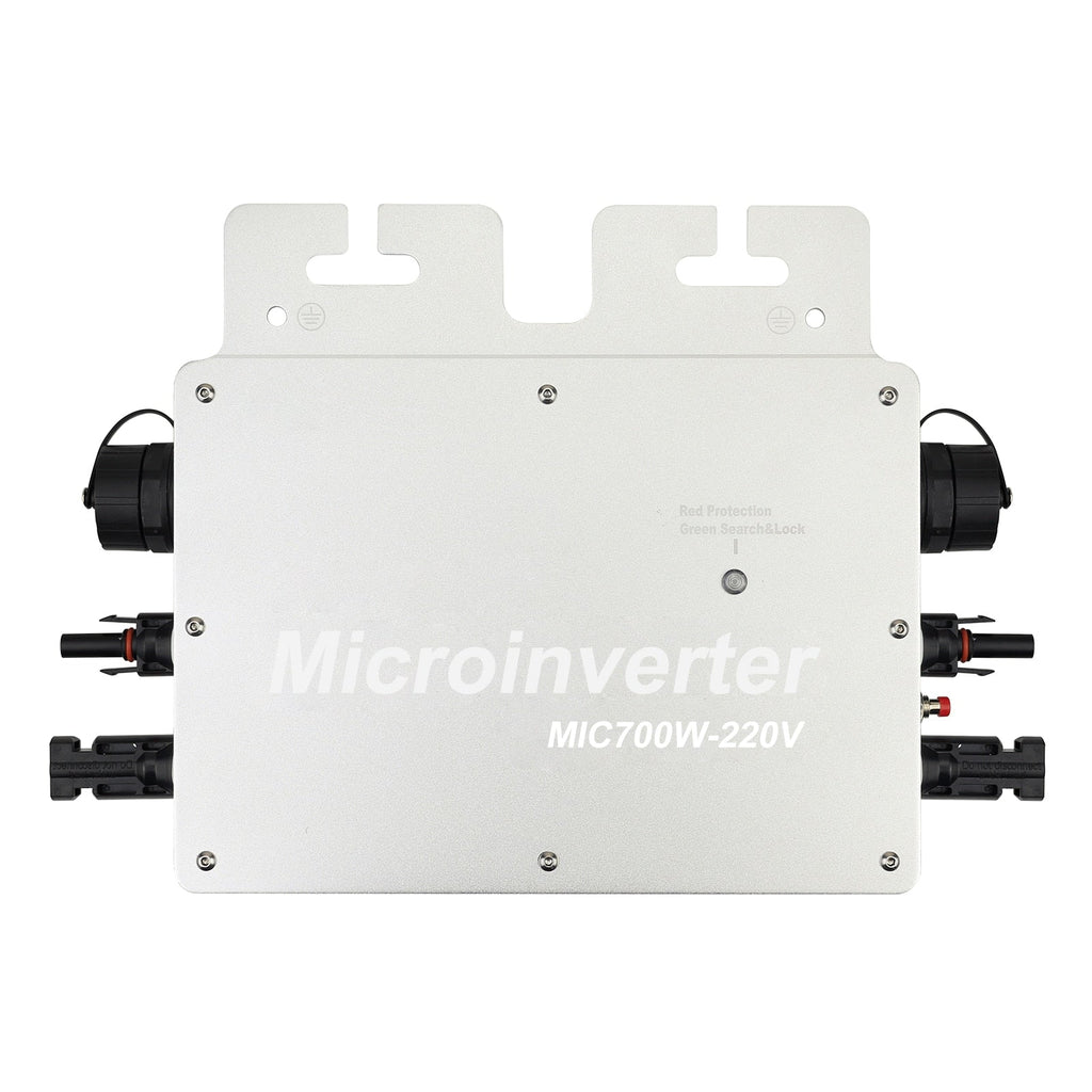 800W 700W Grid Tie Micro Solar Inverter 230VAC Micro Inverter MPPT Operating 20-50V with WIFI Monitor IP65 Waterproof