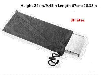 Gas Stove Wind Shield Outdoor Camping Picnic Cooking Burner Windproof Screen Aluminum Alloy Wind Screen