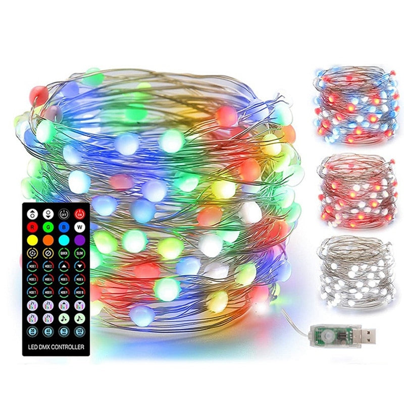 Outdoor Rope Lights LED Color Changing Tube String Strip Lighting Waterproof for Bedroom Gardens Camping Christmas