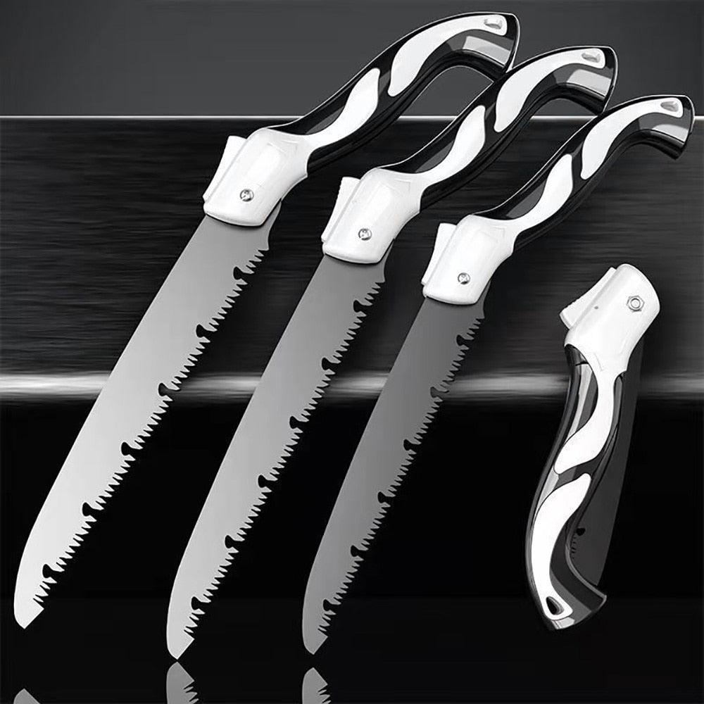 Folding Saw Woodworking Folding hacksaw Multifunction Cutting Wood Sharp Camping Garden Prunch Saw Tree Chopper Knife Hand Tools