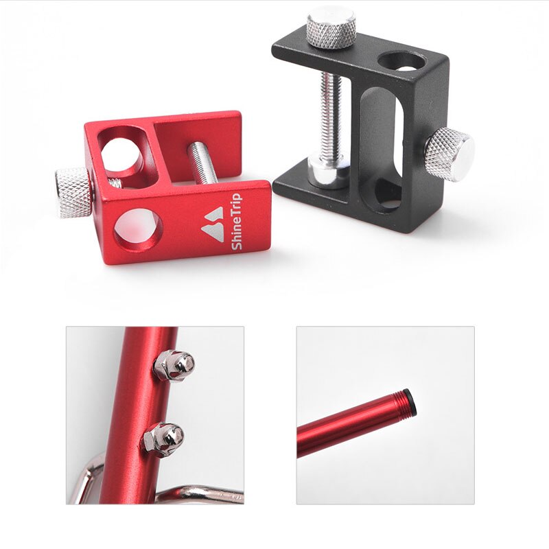 Outdoor Camping Hiking Aluminum Alloy Foldable Lamp Post Pole Portable Fishing Hanging Light Fixing Stand Holder Lantern Stand