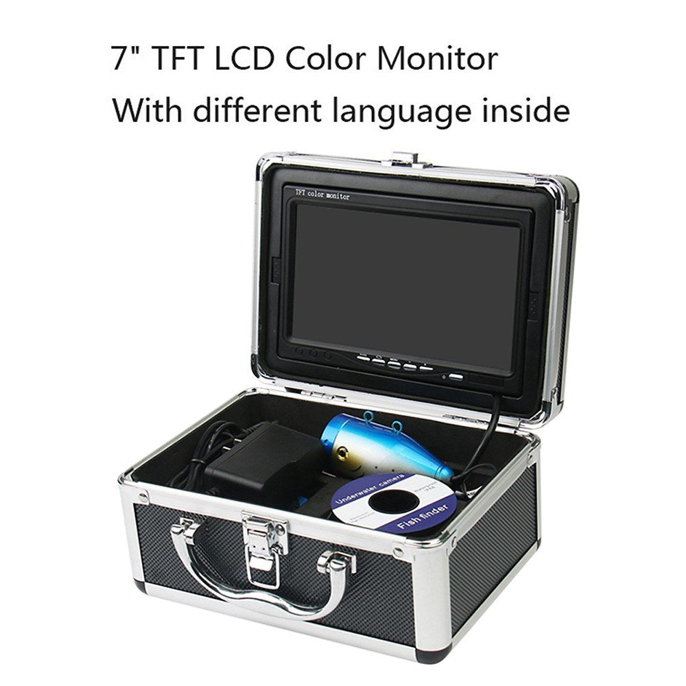 7 Inch Color LCD Monitor Underwater Fishing Camera