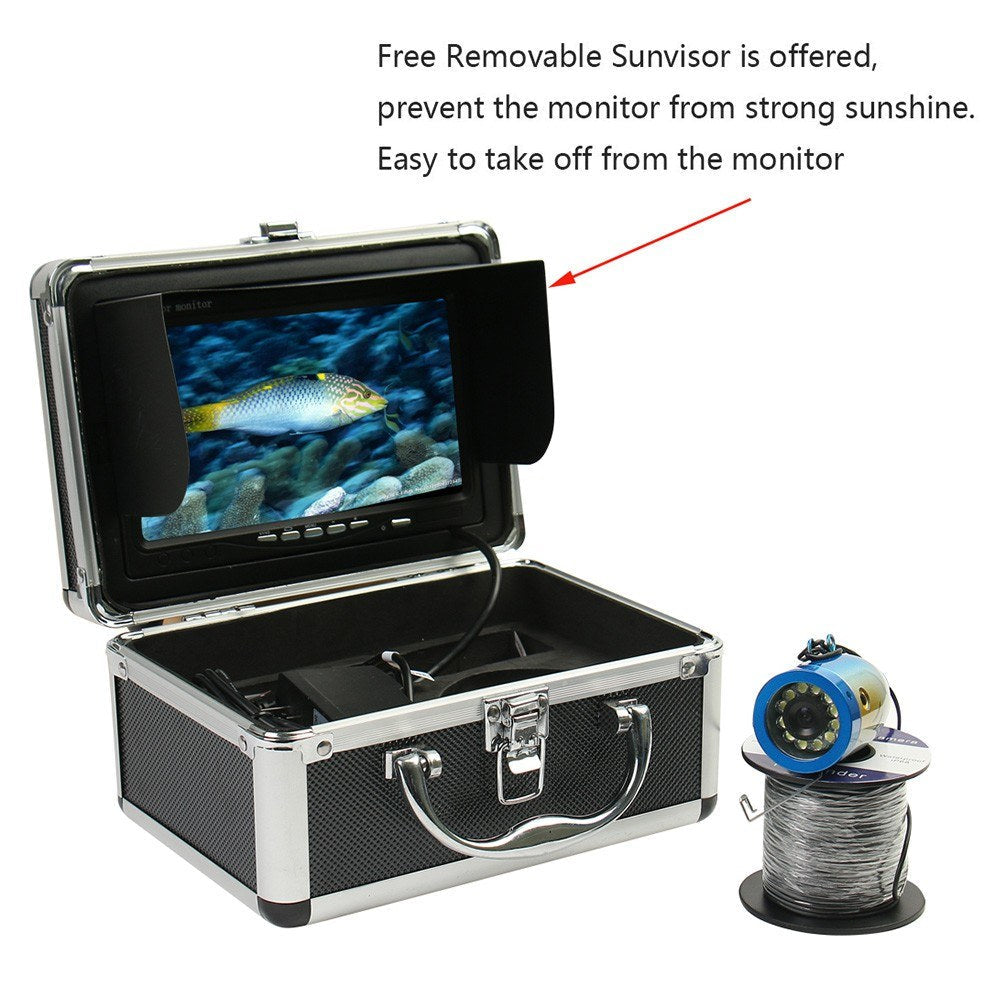 7 Inch Color LCD Monitor Underwater Fishing Camera