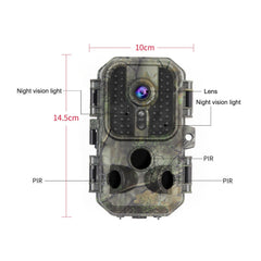 30MP 4K Trail Camera Hunting Camera 2 Inch IPS LCD Color Screen 48 Infrared LED Lights