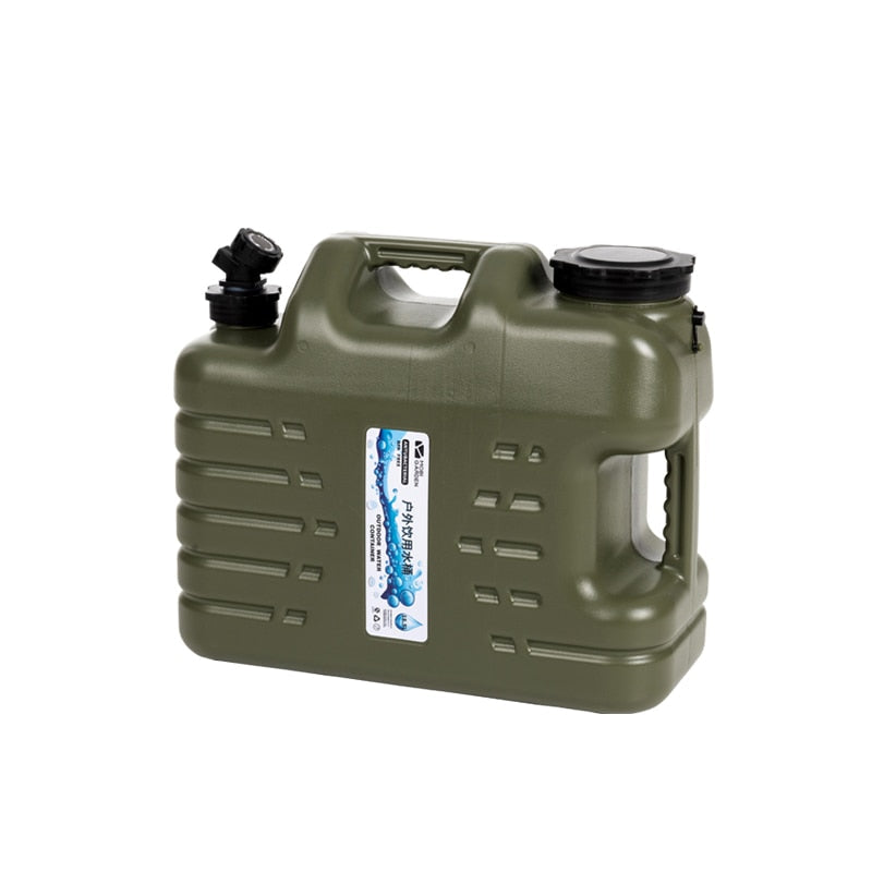 Outdoor Water Bucket with Faucet, Car Self-driving Tour, Drinks Beer Milk Storage Tank Container for Camping Fishing Picnic