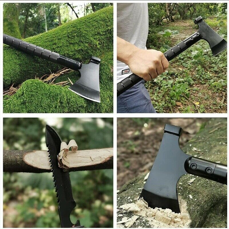 Foldable Tactical Axe Multi Tool Kit Emergency Gear Tourist AX Survival Axe Outdoor Portable Tomahawk Wild Camping Hatchet