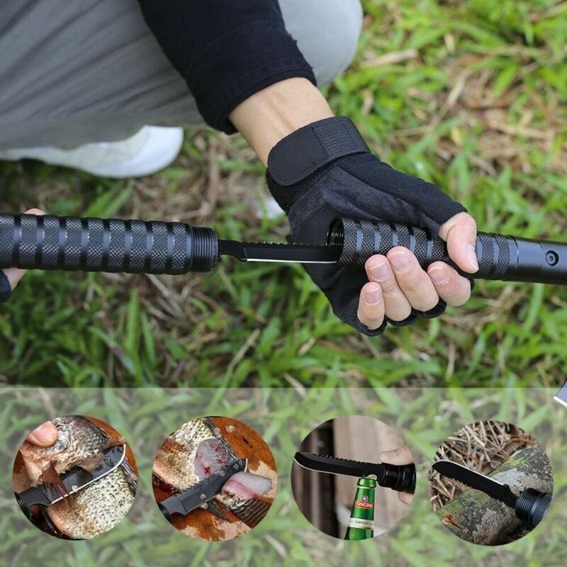 Foldable Tactical Axe Multi Tool Kit Emergency Gear Tourist AX Survival Axe Outdoor Portable Tomahawk Wild Camping Hatchet