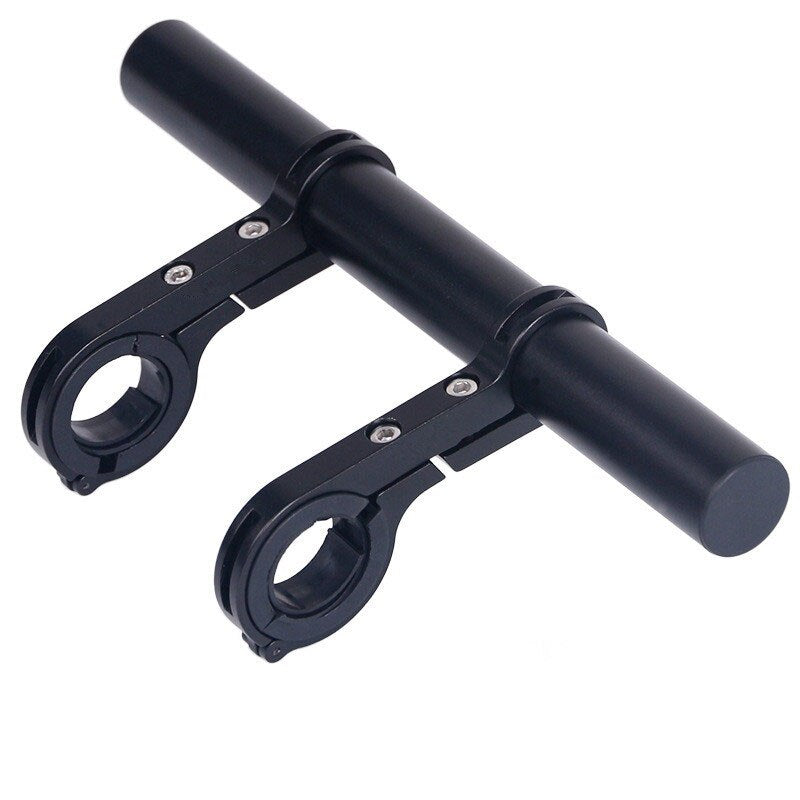 Bicycle Flashlight Holder Handlebar Extender Bike Frame Extension Mount Holder Multi-function Extension Bracket Bike Accessories