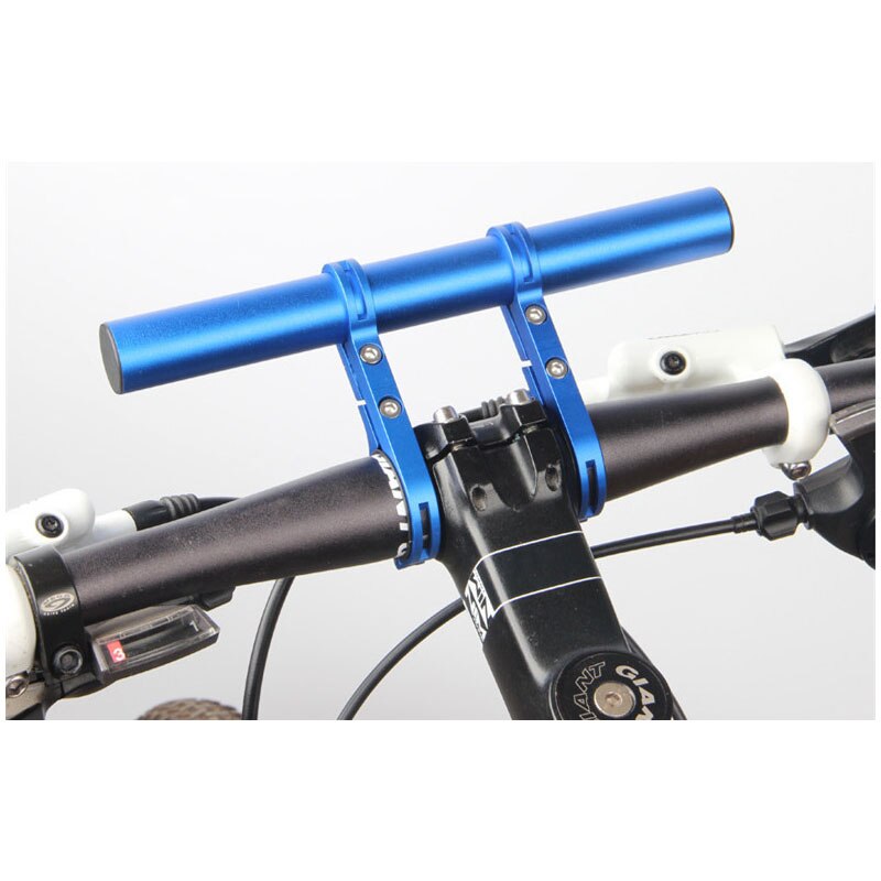 Bicycle Flashlight Holder Handlebar Extender Bike Frame Extension Mount Holder Multi-function Extension Bracket Bike Accessories