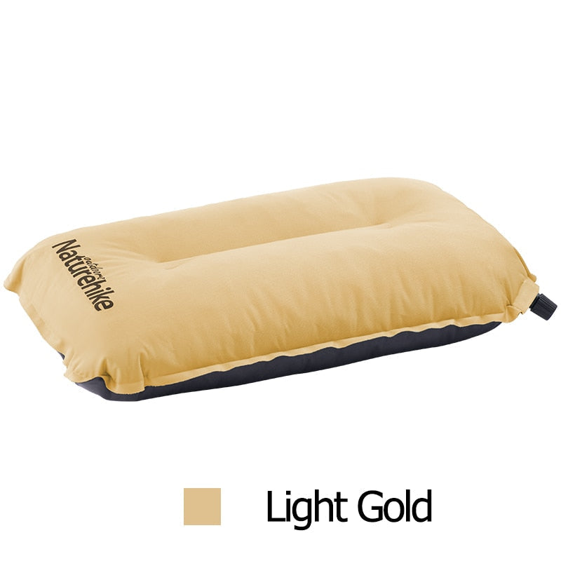 Self Inflating Pillow Sponge Ultralight Folding Compact inflatable Pillows Outdoor Travel Pillow Camping Pillow