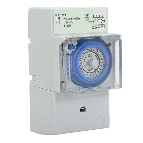 Electronic Timer 230V 45-60Hz 24 Hour Cycle Time