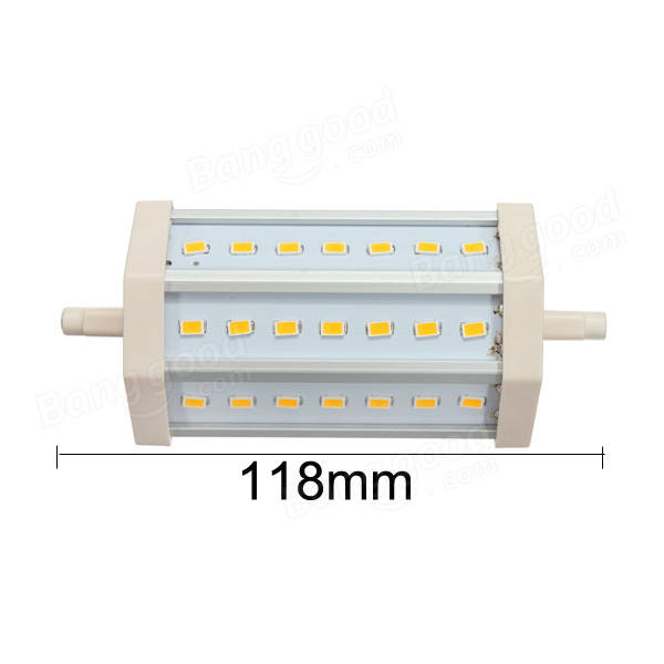 LED Bulb 8W 21 SMD 5630 White/Warm White AC 85-265V 118mm Light