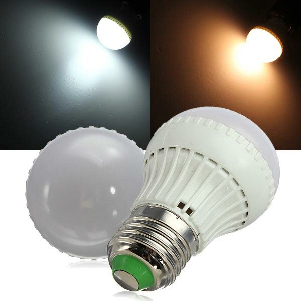 E27 3W Warm White/White SMD 5730 LED Light Bulb AC 85-265V