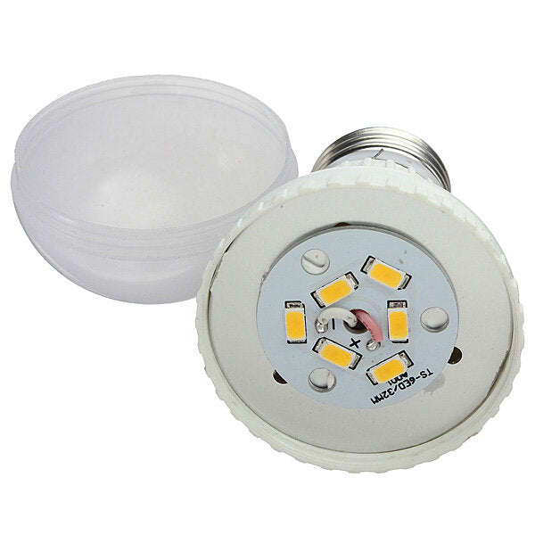 E27 3W Warm White/White SMD 5730 LED Light Bulb AC 85-265V