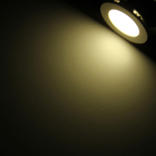 15W Round Dimmable LED Panel Ceiling Down Light Lamp AC 85-265V