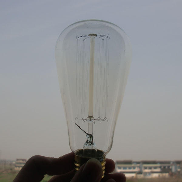 40W Incandescent Bulb 220V ST64 Retro Light Bulb