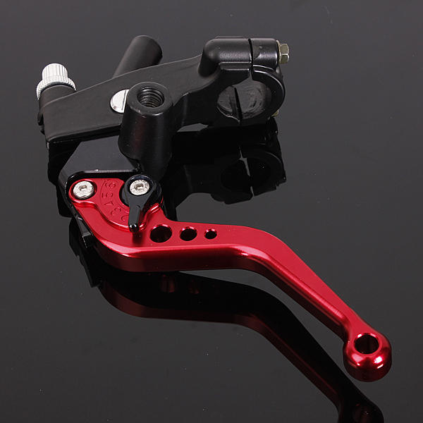 Red Universal Motorcycle Brake Clutch Lever Master Cylinder