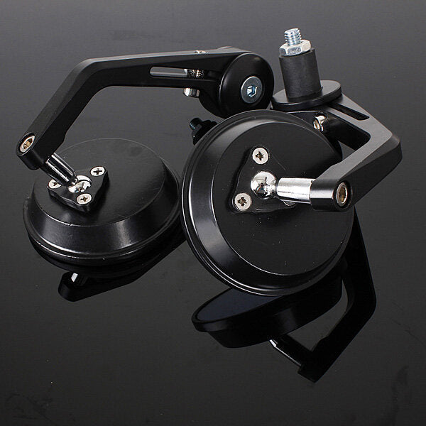 7/8 inch Motorcycle Motor Bike Bar End Rear View Mirror Rrounded