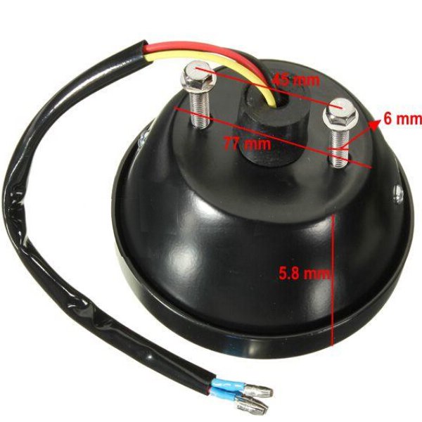 12V Motorcycle Brake Rear Tail Light Plate License Lamp For Sportster Chopper