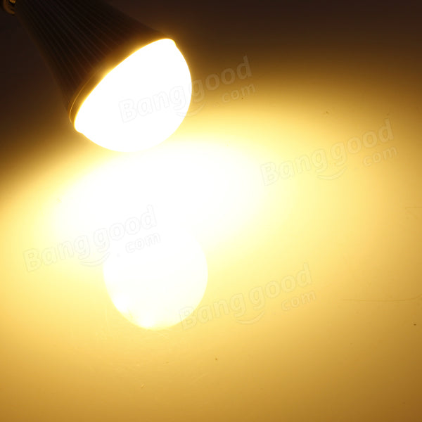 E27 3W Warm/Pure White 3 LED Globe Light Bulb Spot Lamp AC 110-240V