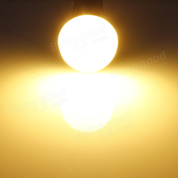 E27 3W Warm/Pure White 3 LED Globe Light Bulb Spot Lamp AC 110-240V