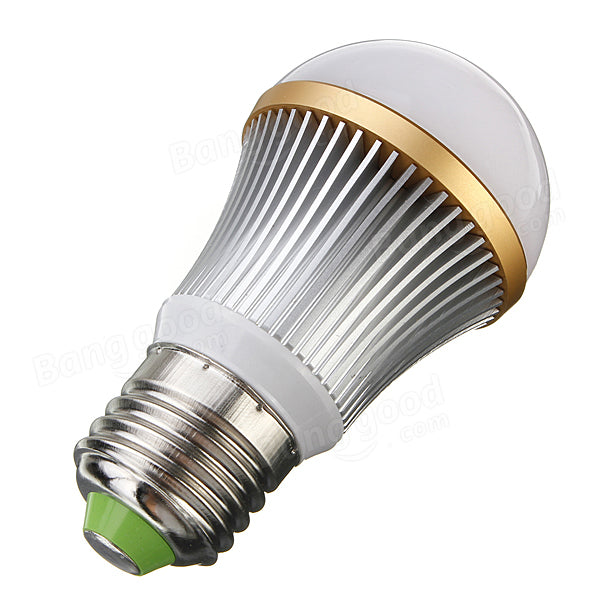 E27 3W Warm/Pure White 3 LED Globe Light Bulb Spot Lamp AC 110-240V
