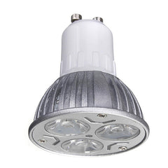 GU10 3W AC 220V 3 LEDs Red/Yellow/Blue/Green LED Spot Light Bulbs