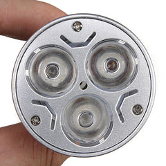 GU10 3W AC 220V 3 LEDs Red/Yellow/Blue/Green LED Spot Light Bulbs