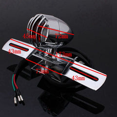 12V Motorcycle Rear Brake Tail Light Bracket For Chopper Bobber