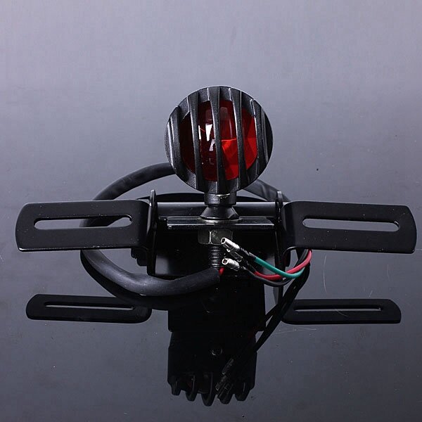 Motorcycle Rear License Plate Tail Frame Holder Bracket with LED Light for 125 250 390 200 2013-2019